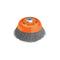 Escobilla De Copa para Esmeril Fina 14 mm Truper CO-510M