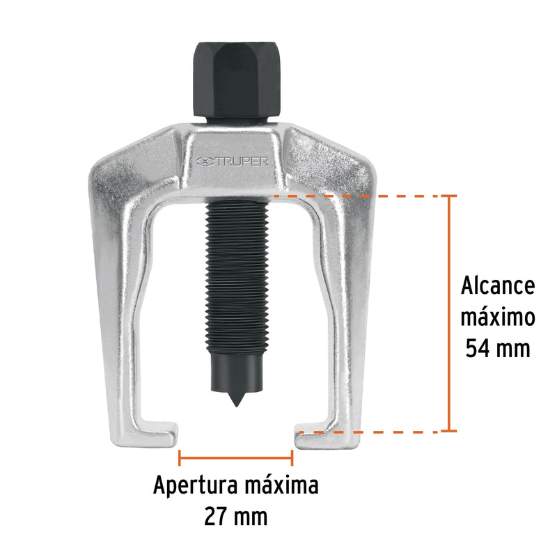 Extractor De Tuercas Alcance Maximo 54 mm Truper Ex-pit-l