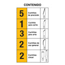 Juego de Cuchillo Precisión 13 Piezas Pretul Exa-13p