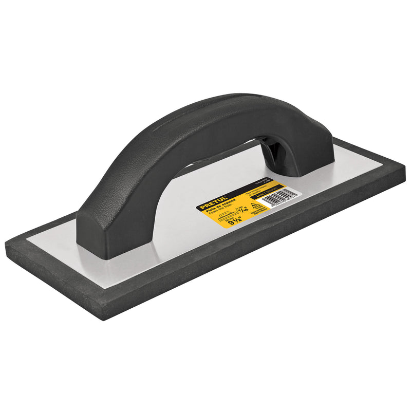 Fraguador De Hule 9.1/2" x 4" Mango plastico Pretul FL-9NP