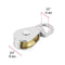 Roldana Sencilla 3/4" Truper Gano-3/4