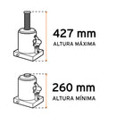 Gata Hidráulica Tipo Botella Para 32 Ton Truper GAT-32