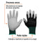 Guantes de Nylon Recubiertos de Poliuretano Talla Mediana Truper GU-112