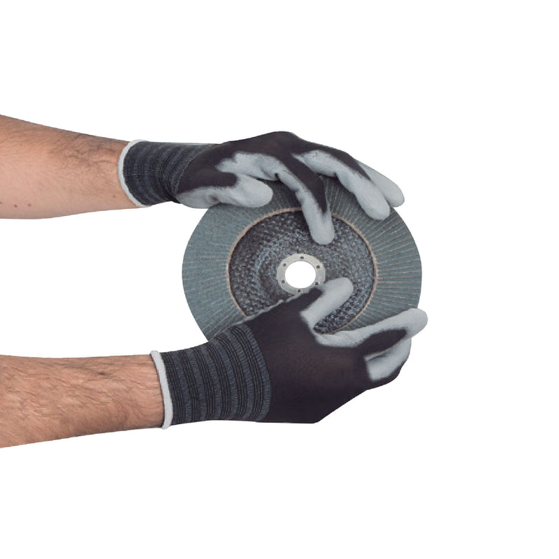 Guante Nylon Poliuretano para Mecánicos Talla Grande Truper GU-113