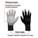 Guante Nylon Poliuretano para Mecánicos Talla Grande Truper GU-113