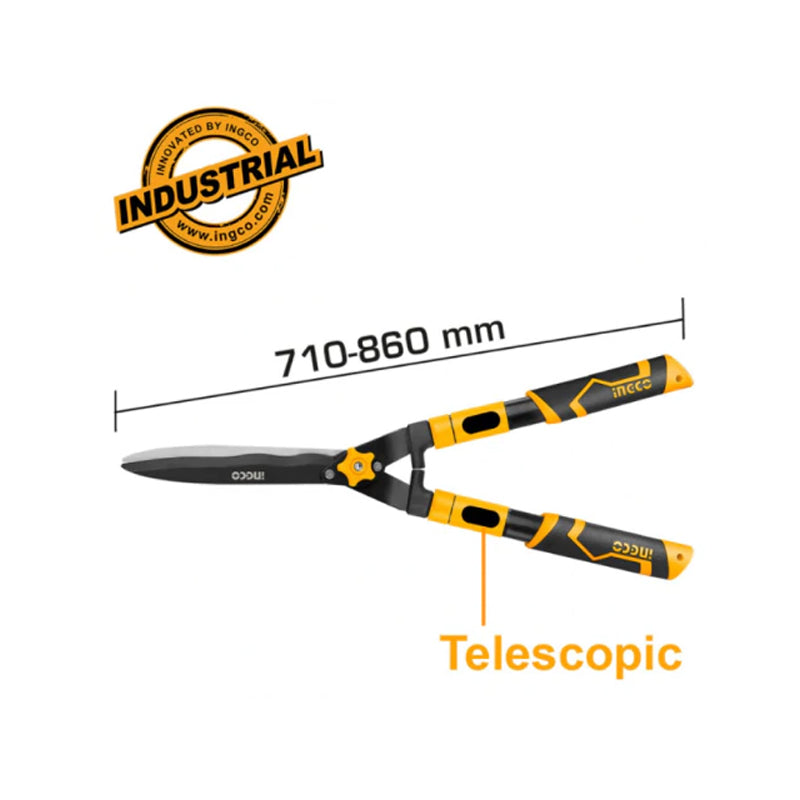 Tijera Cortasetos Extensible 710 - 860 mm Ingco Hhs6306