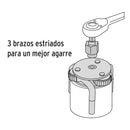 Llave 3 Puntos Para Filtro Aceite Ajustable Truper Ll-fa-ma