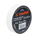 Huincha Aisladora 19 mm x 18 m Blanca Truper M-33b