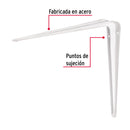 Juego de Escuadras Estante 10" x 12" con 12 Piezas Truper ME-12B