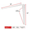 Juego de Escuadras Estante 12" x 14" con 12 Piezas Truper ME-14B