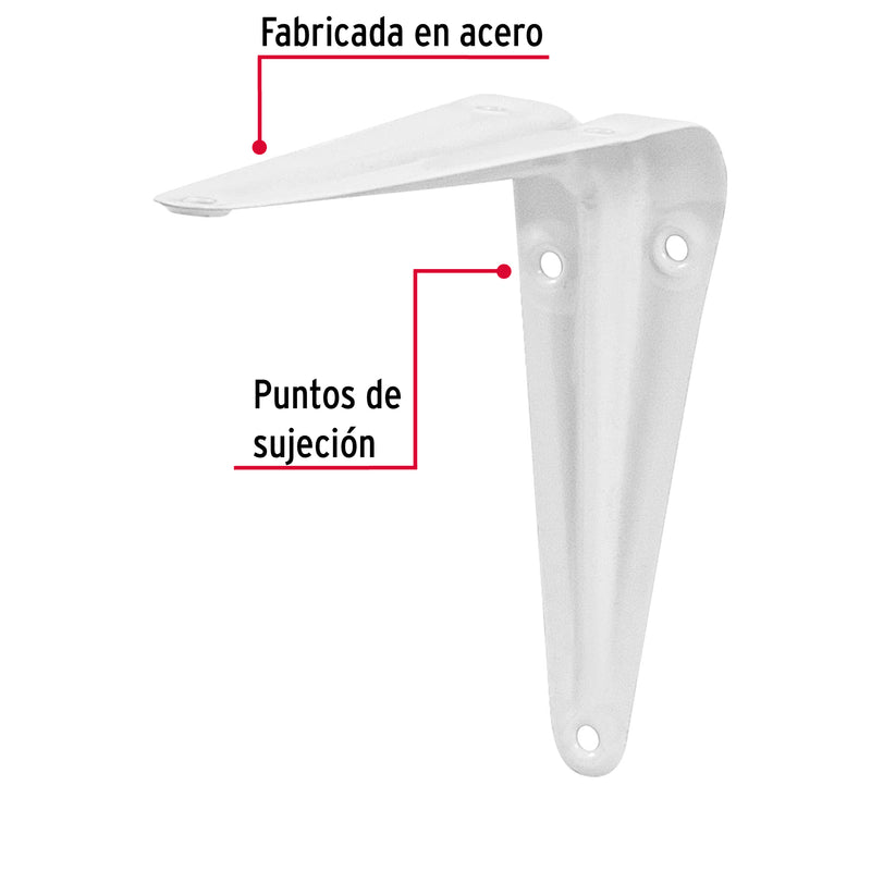 Juego de Escuadras Estante 4" x 5" con 12 Piezas Truper ME-5B