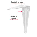 Juego de Escuadras Estante 5" x 6" con 12 Piezas Truper ME-6B