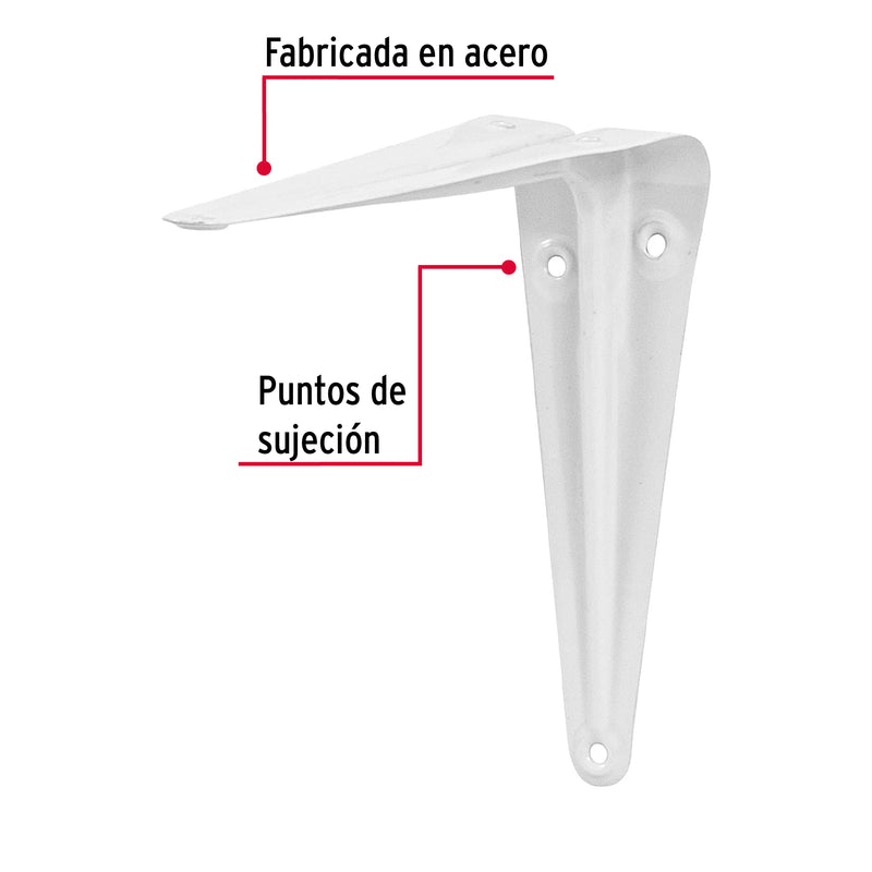 Juego de Escuadras Estante 5" x 6" con 12 Piezas Truper ME-6B