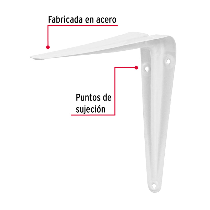 Juego de Escuadras Estante 6" x 8" con 12 Piezas Truper ME-8B