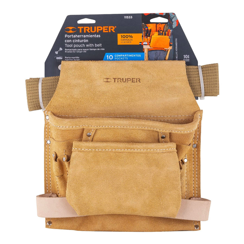 Estuche Porta Herramientas Compartimentos Truper Pohe-10C