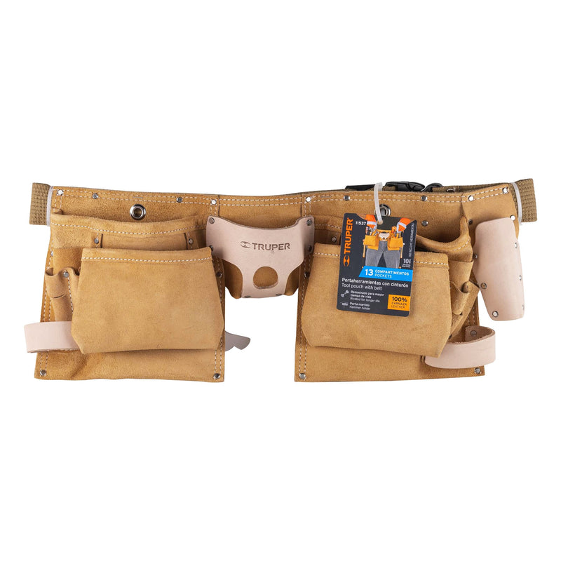 Estuche Porta Herramientas de 13 Compartimentos  Truper Pohe-13C