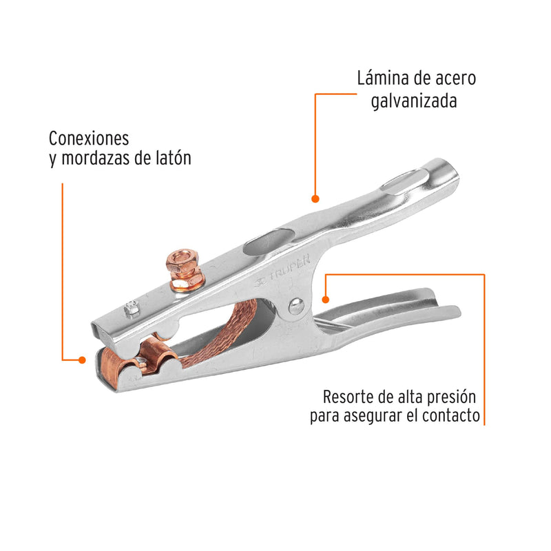 Pinza Para Tierra Truper 500 A Pti-500
