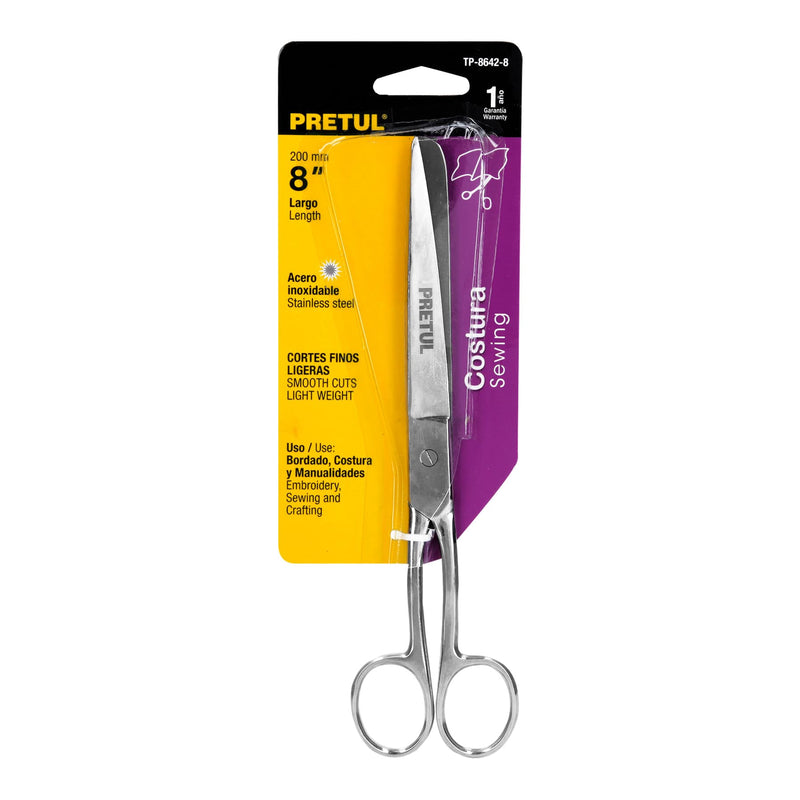 Tijera Costura Y Oficina 20 cm Pretul Tp-8642-8