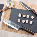 Cuchillo Usuba De 18 Cm Osaka 3 Claveles 1013