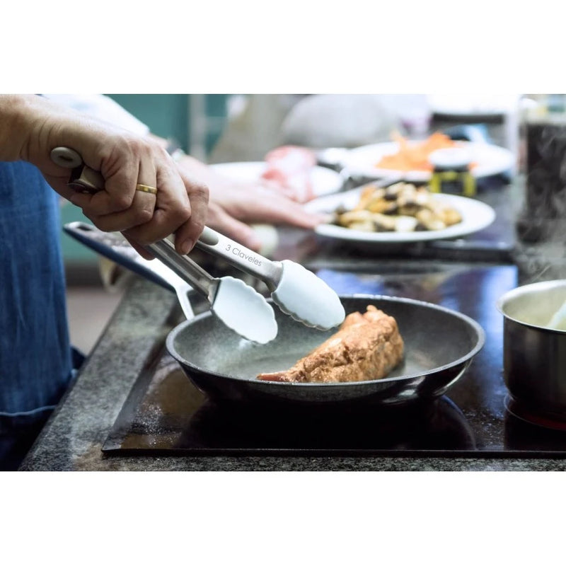 Pinzas para cocinar, pinzas para servir de silicona de cocina de