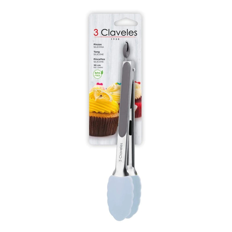 Pinza Silicona De Cocina 30 cm 3 Claveles 4662